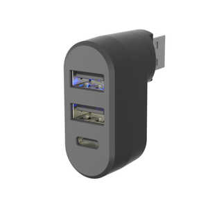 カシムラ USB充電ポート増設 DC054