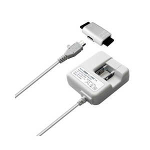 カシムラ AC充電器(マルチ) 1A 1m WH AC-004 カシムラ AC充電器(マルチ) 1A 1m WH AC-004