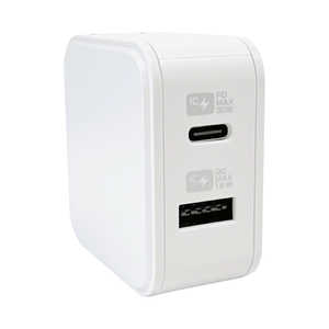  ACŴ USBA+C PD30W ư С֥ [2ݡ /USB Power Deliveryб /GaN(ⲽꥦ) ] AC048