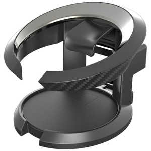 カシムラ リングドリンクホルダー カーボン×ブラック AK209 カシムラ リングドリンクホルダー カーボン×ブラック AK209