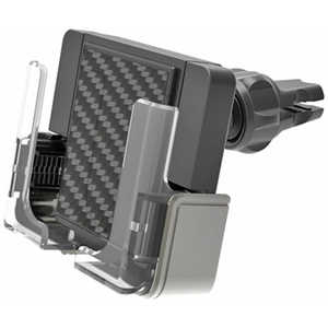 カシムラ 手帳対応スマホホルダー2 エアコン取 付 AT68 カシムラ 手帳対応スマホホルダー2 エアコン取 付 AT68