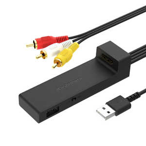 カシムラ HDMI→RCA変換ケーブル USB1ポート KD-232