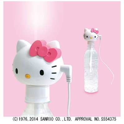 カシムラ 加湿器 ペットボトル式 ハローキティ 超音波式 TK-28 ハロー