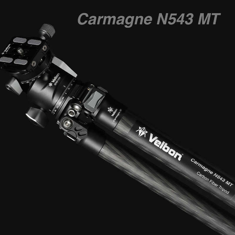 ベルボン ベルボン 中型カーボン三脚 4段 Carmagne （カルマーニュ） N543 MT ベルボン (Velbon) [自由雲台] CM-N543MT CM-N543MT