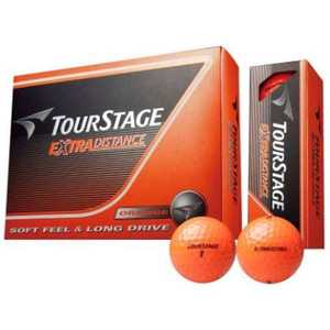 ブリヂストン ゴルフボール EXTRA DISTANCE オレンジ TEOX [12球（1ダース）] TEOX