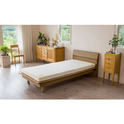 西川　Dots シングル 睡眠Labo]Dots ヘルシーマットレス〈1層〉（丸巻きタイプ