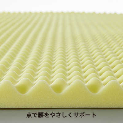 西川 Dots ヘルシーライトマットレス セミダブルサイズ の通販