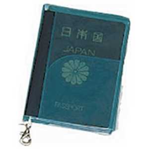 JTB SWT パスポートカバー クリア 緑 0302615(ミド