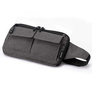 JTB Refeela スキミング防止薄型ウエストポーチ BKヘザー 514020004 JTB Refeela スキミング防止薄型ウエストポーチ BKヘザー 514020004