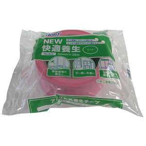 古藤工業 NEW快適養生粘着テープ ピンク 50mm×25m NEWカイテキヨウジョウネンチャクテー 古藤工業 NEW快適養生粘着テープ ピンク 50mm×25m NEWカイテキヨウジョウネンチャクテー