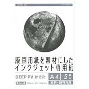 PCM竹尾 インクジェット専用紙 DEEP PV(A4･5枚･かきた) DPVA4K‐1005