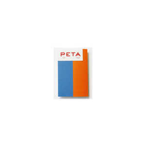 PCM竹尾 全面のり付箋 PETA アソート 02(25×80mm×2色) 1736884