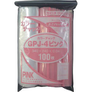生産日本社 セイニチユニパックGPJ‐4カラーチャックピンク GPJ4COLORCHAKKUPINK 生産日本社 セイニチユニパックGPJ‐4カラーチャックピンク GPJ4COLORCHAKKUPINK