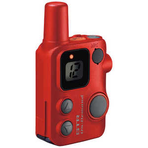八重洲無線 交互20ch+中継27ch対応 特定小電力トランシーバー STR onDemand RED (RED) SRFD10 八重洲無線 交互20ch+中継27ch対応 特定小電力トランシーバー STR onDemand RED (RED) SRFD10