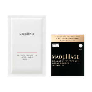 資生堂 MAQuillAGE(マキアージュ)ドラマティックエッセンスヴェール ルースパウダー(レフィル)8g クリア 資生堂 MAQuillAGE(マキアージュ)ドラマティックエッセンスヴェール ルースパウダー(レフィル)8g クリア