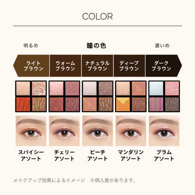 資生堂 MAQuillAGE (マキアージュ) カスタマイズアイカラー アソート