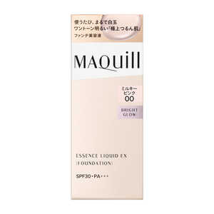 資生堂 MAQuillAGE(マキアージュ)エッセンスリキッド EX ブライトグロウ ミルキーピンク00(24ml)［ファンデーション］ 