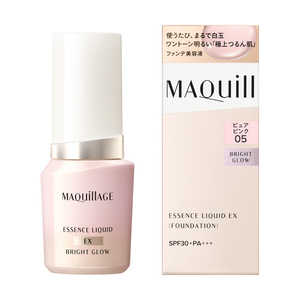 資生堂 MAQuillAGE(マキアージュ)エッセンスリキッド EX ブライトグロウ ピュアピンク05(24ml)［ファンデーション］ 