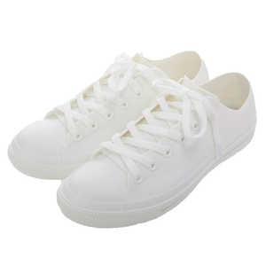 朝倉商会 ローカット レインスニーカー L(23.5-24.5cm) WHITE ASRAINSHOES 朝倉商会 ローカット レインスニーカー L(23.5-24.5cm) WHITE ASRAINSHOES