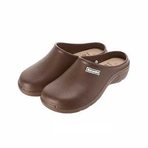 朝倉商会 MALAMA EVA サボサンダル 無地 花柄 レディース M(約23cm-23.5cm) BROWN(無地) MALAMALADIES 朝倉商会 MALAMA EVA サボサンダル 無地 花柄 レディース M(約23cm-23.5cm) BROWN(無地) MALAMALADIES