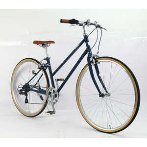 サイモト自転車 クロスバイク 700×28C コラットシェリー(フレームサイズ：420mm) CR-W7007C-BC-B ナイトブルー【組立商品につき返品不可】 CR_W7007C_BC_B