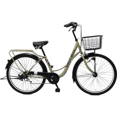 サイモト自転車 自転車 ウィズリーヴァーグ 266 MSベージュ (外装6段 