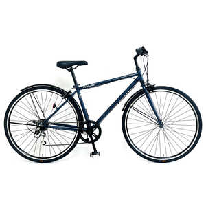 サイモト自転車 700×32c型 クロスバイク ワンプI(外装6段変速/ブルー)【組立商品につき返品不可】 CRBB7006CPSE1