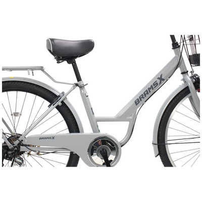 サイモト自転車 自転車 ブラムスX軽快 [外装6段/27インチ] クール