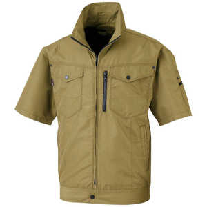 ビッグボーン商事 bigborn(ビッグボーン) 空調風神服 半袖ジャケット [カーキ/6Lサイズ] BK6078S-21 6L