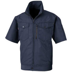ビッグボーン商事 bigborn(ビッグボーン) 空調風神服 半袖ジャケット [ネイビー/6Lサイズ] BK6078S-55 6L