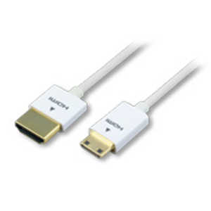 HARMONET HDMIケーブル ホワイト [0.7m /HDMI⇔miniHDMI] HHC-14TANC-P7M