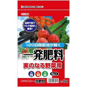 セントラルグリーン 一発肥料 果菜類専用 1kg 7205027 セントラルグリーン 一発肥料 果菜類専用 1kg 7205027