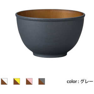 正和 Showa 食器 isso ecco 木目ボウルM CC グレー ｼｮｯｷISSOECCOﾓｸﾒﾎﾞｳﾙM