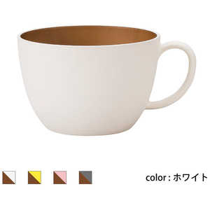 正和 Showa 食器 isso ecco 木目カップ CC ホワイト ｼｮｯｷISSOECCOﾓｸﾒｶｯﾌﾟC