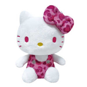 ケイカンパニー KTH-ON-PK ハローキティ(ヒョウ柄) お座りぬいぐるみ ピンク ケイカンパニー KTH-ON-PK ハローキティ(ヒョウ柄) お座りぬいぐるみ ピンク