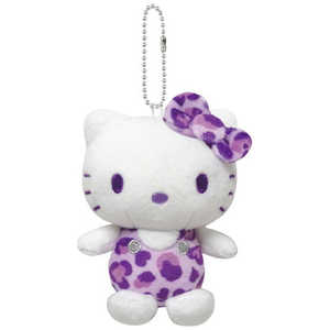 ケイカンパニー サンリオ ハローキティ(ヒョウ柄シリーズ) ボールチェーンマスコット パープル KTH-BM2-PP