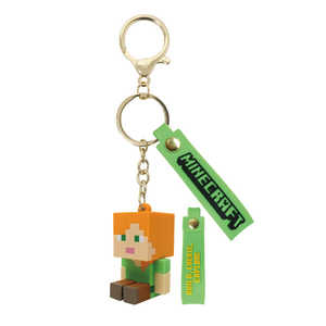 ケイカンパニー Minecraft マスコットキーホルダー アレックス MCT-MA-AL ケイカンパニー Minecraft マスコットキーホルダー アレックス MCT-MA-AL