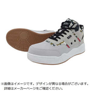 喜多 安全スニーカー 軽量セーフティスニーカー 制菌・消臭 グレー 25.0 MG5790GRY25.0