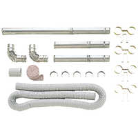 サンポット FF暖房機 給排気管 サンポット FFストーブ・給排気管延長セット FL20N1 の通販 - カテゴリ