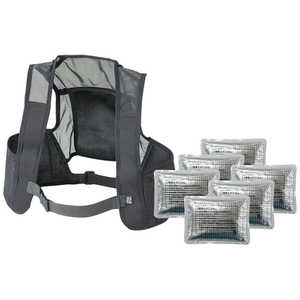 日本緑十字 緑十字 熱中症予防対策用品 ピタッと冷却ベスト 予備保冷剤セット 3個1組 375648