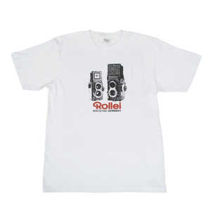 ROLLEI ローライ 公式プロダクト さらさら着心地Tシャツ FLEX 男女兼用 Lサイズ ホワイト RL-040L-WH ROLLEI ローライ 公式プロダクト さらさら着心地Tシャツ FLEX 男女兼用 Lサイズ ホワイト RL-040L-WH