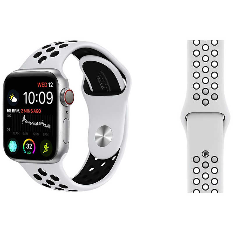 直営ストア Apple Watch スポーツバンド シリコンバンド ホワイト 42mm対応