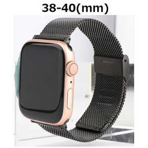 VPG ステンレスAppleWatchバンド38-40mm AW-STN01BK