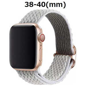 VPG ナイロンAppleWatchバンド38-40mm AW-NYN01WH
