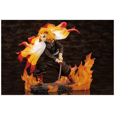 鬼滅の刃　1/8 フィギュア　煉獄 杏寿郎　コトブキヤ　ARTFX J コトブキヤ 塗装済み完成品 1/8 ARTFX J 鬼滅の刃 煉獄杏寿郎 の