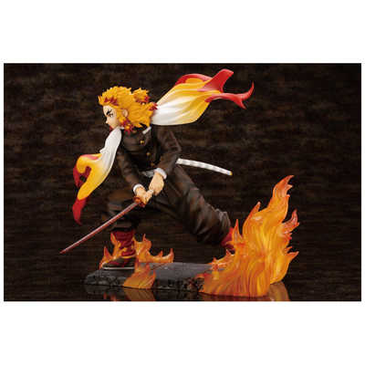 コトブキヤ 塗装済み完成品 1/8 ARTFX J 鬼滅の刃 煉獄杏寿郎 の通販