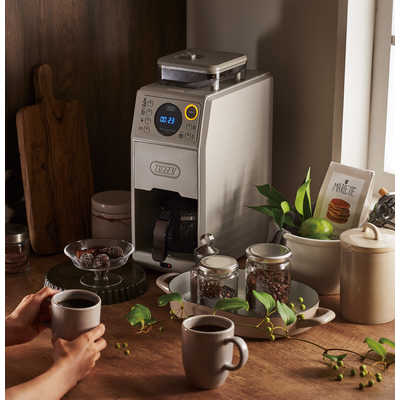 ラドンナ 全自動ミル付カスタムドリップコーヒーメーカー Toffy ［全