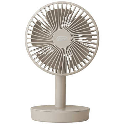 ラドンナ 卓上扇風機 自動首振り機能あり Toffy 充電式 GREGE FN17-GE