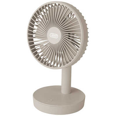 ラドンナ 卓上扇風機 自動首振り機能あり Toffy 充電式 GREGE FN17-GE