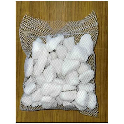 いしこまめ 粂谷商店 白くて清潔ネットに入った鉢底石 0.5Lx4フクロ 0．5Lx4フクロ